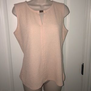 Peach Calvin Klein blouse